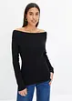 Pull encolure Bardot, bonprix