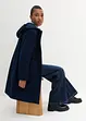 Manteau court aspect laine à capuche, bonprix