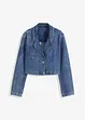 Blazer court en jean, bonprix