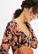 Robe midi en jersey Milano à fleurs, RAINBOW