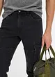 Jean cargo stretch droit, Slim Fit, bonprix