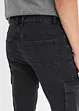 Jean cargo stretch droit, Slim Fit, bonprix