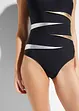 Maillot 1 pièce sculptant, maintien fort, avec empiècements, bonprix