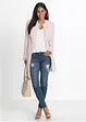 Blazer long en maille bouclée, bonprix