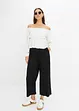 Blouse Carmen, effet froissé, bonprix