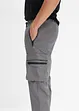 Pantalon cargo Loose Fit effet paper touch, Straight, bonprix