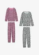 Lot de 2 pyjamas fille, bonprix