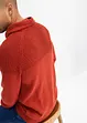 Pull coton à col châle, bonprix