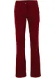 Pantalon en velours côtelé extensible, Bootcut, bonprix