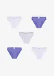 Lot de 5 slips fille, bonprix