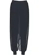 Pantalon avec empiècements crêpe, bonprix