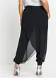 Pantalon avec empiècements crêpe, bonprix