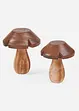 Objet déco champignons (lot de 2), bonprix