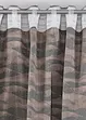 Rideau jacquard avec vagues (1 pce), bonprix