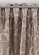 Rideau jacquard avec cercles (1 pce), bonprix