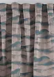 Rideau jacquard avec vagues (1 pce), bonprix