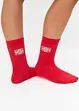 Lot de 4 paires de chaussettes thermiques à motif norvégien, bonprix