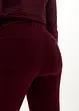 Pantalon Flare en velours côtelé extensible avec taille haute confortable, bonprix