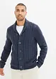 Gilet en maille aspect côtelé, bonprix