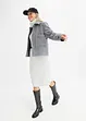 Veste courte aspect laine, bonprix