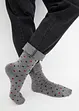 Lot de 6 paires de chaussettes chaudes à intérieur doux en éponge, bonprix