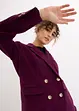 Blazer en velours côtelé à double rangée de boutons, bonprix