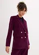 Blazer en velours côtelé à double rangée de boutons, bonprix