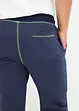 Pantalon de jogging, aspect denim, détails contrastants, bonprix