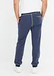 Pantalon de jogging, aspect denim, détails contrastants, bonprix