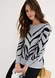 Pull en jacquard, bonprix