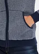 Gilet en maille à capuche, bonprix