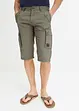Bermuda cargo 100% coton, Regular, bonprix