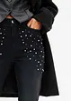 Jean skinny avec perles appliquées, bonprix