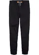 Pantalon thermique décontracté avec doublure coton confortable, bonprix