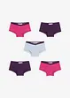 Lot de 5 pantys fille, bonprix