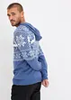 Pull norvégien à capuche, bonprix