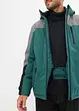 Veste de ski imperméable avec jupe pare-neige, bonprix