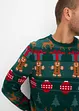 Pull à motif de Noël, bonprix