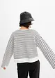 Sweat oversize en coton, bonprix