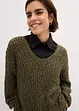 Pull en fil bouclé, bonprix