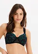 Soutien-gorge minimiseur à armatures et broderies, bonprix