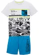 T-shirt et bermuda 100% coton (ens. 2 pces), bonprix