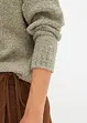 Pull oversize en maille bouclette, bonprix