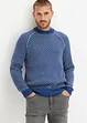 Pull coton à col rond, bonprix