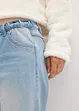 Jean large taille haute élastiquée, bonprix