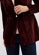 Blazer en velours plissé, bonprix