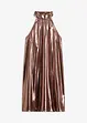 Robe courte en satin, bonprix