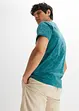 Lot de 2 T-shirts col tunisien, bonprix