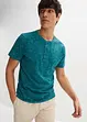 Lot de 2 T-shirts col tunisien, bonprix