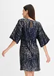 Robe oversize à sequins, bonprix